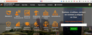 Portail Open Data Côte d'Ivoire
